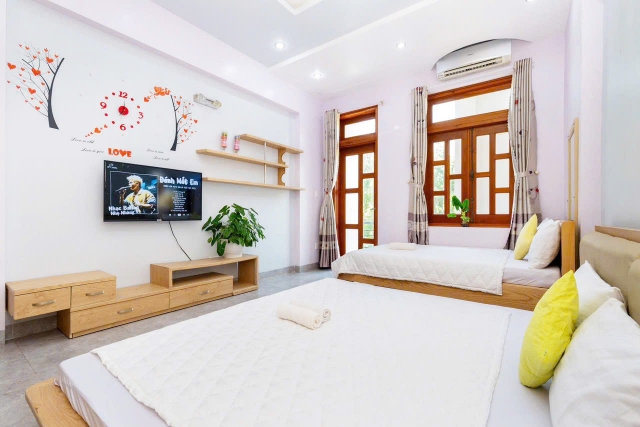 Homestay Nhà Phố Bãi Sau Vũng Tàu – 4 Phòng Ngủ, Sức Chứa 30 Khách, Full Tiện Nghi, Gần Biển